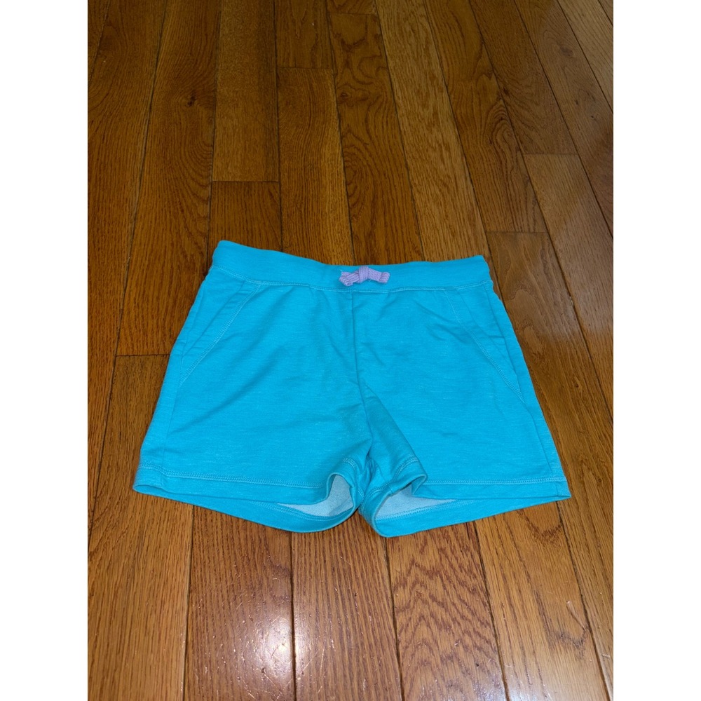 NWOT 32 Degrees Cool Kids Turquoise Blue Active Shorts Size S 7/8 Pocketed